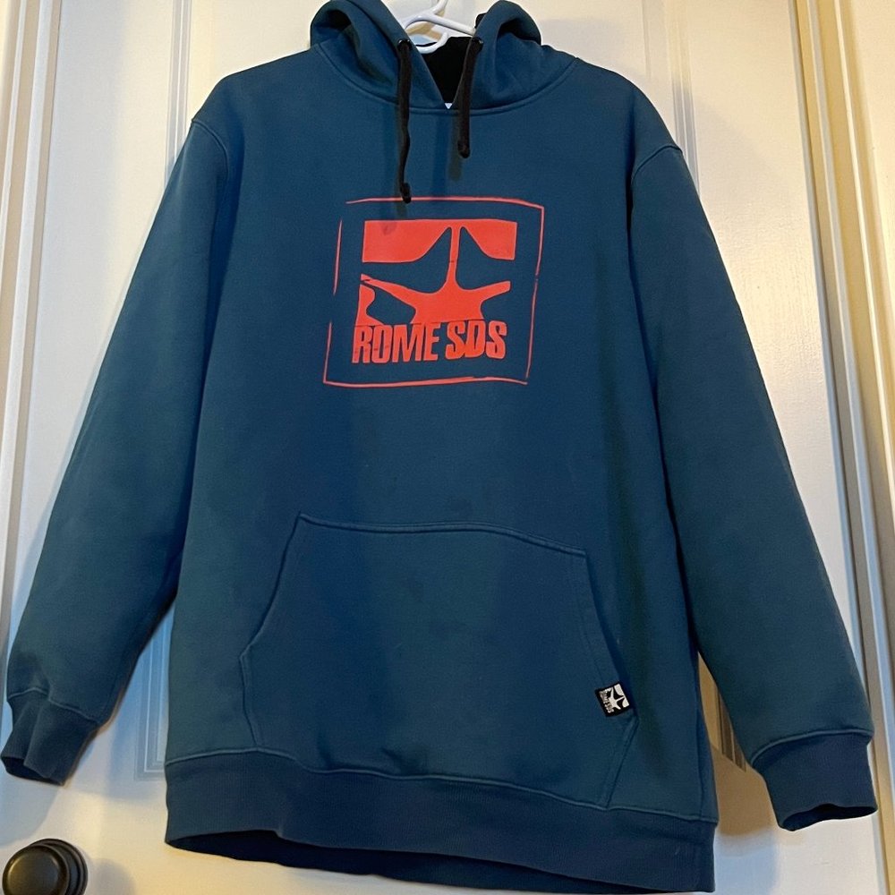Rome Snowboards Heavyweight Lined Hoodie -- Medium
